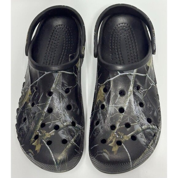 CROCS Camo Realtree Clogs Mens Size 12 Camouflage Slip On Hunting Outdoor - Picture 3 of 7